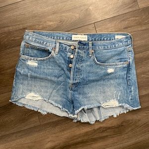 Denim Forum The Ex Boyfriend Short | Jean Shorts | Aritzia Summer Clothes